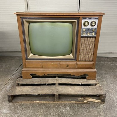 Vintage Heahkit GR-295 Color Television Set Parts or Repair