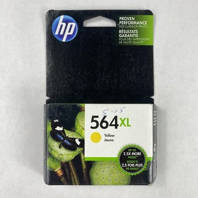 HP 564XL High Yield Ink Cartridge Yellow (Lot of 4)