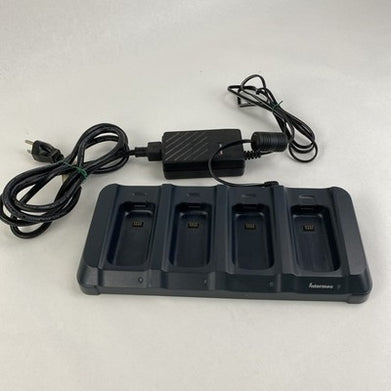 Intermec AC20 12V 2.5A Quad Battery Charger No Batteries Power Tested