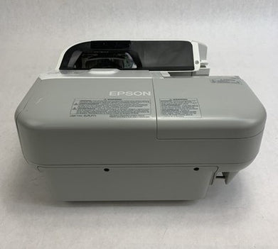 Epson H455A LCD Lamp Projector - No Remote Missing Port Cover 1478 Lamp Hours