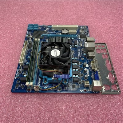 Gigabyte GA-78LMT-S2P Motherboard AMD Athlon II x3 455 3.3GHz 8GB RAM IO Shield