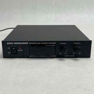 Audio Enhancement Infrared Channel Receiver Sensor Power Tested No Power Cord