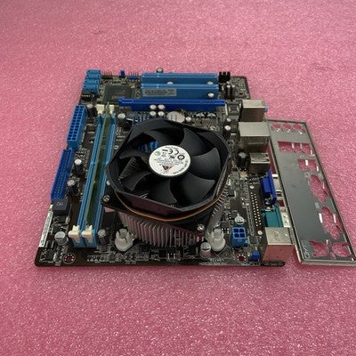 ASUS P5G41T-M Motherboard Intel Core 2 Duo E7500 2.93GHz 2GB RAM w/IO