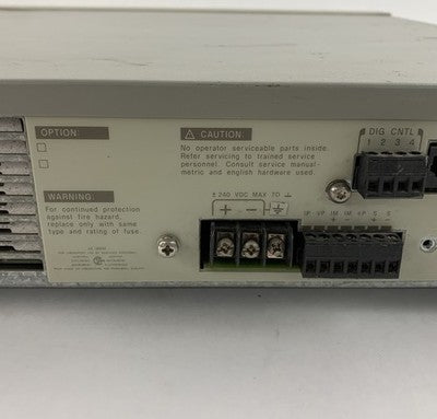 Hewlett Packard 6643A System DC Power Supply - Parts or Repair