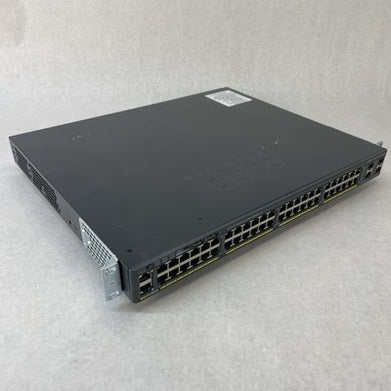 Cisco WS-C2960X-48FPS-L 48 GigE PoE V06 - Tested