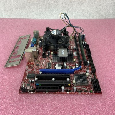 MSI MS-7529 Motherboard Intel Celeron E4300 2.6GHz 1GB RAM w/IO Shield