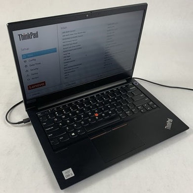 Lenovo ThinkPad E14 14" Gen 1 Laptop i5-10210U 1.6GHz 8 GB RAM No OS/SSD/AC/Batt