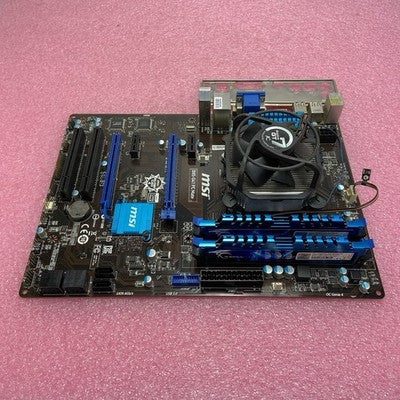 MSI B85-G41 Motherboard Intel Core i5-4430 3GHz 8GB RAM w/IO Shield
