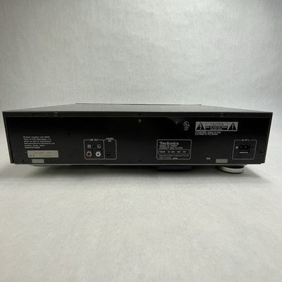 Technics SL-PD807 5 Disc Carousel CD Changer Tested For Parts
