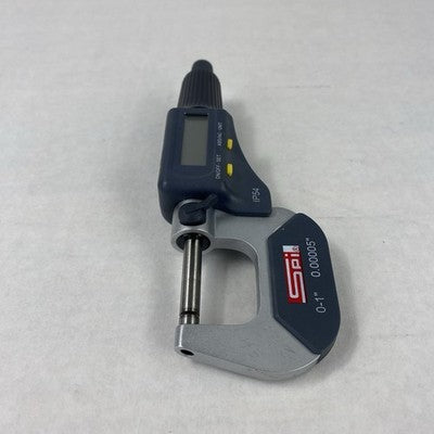 SPi Mechanical IP54 0-1" 0.00005" Outside Micrometer Untested