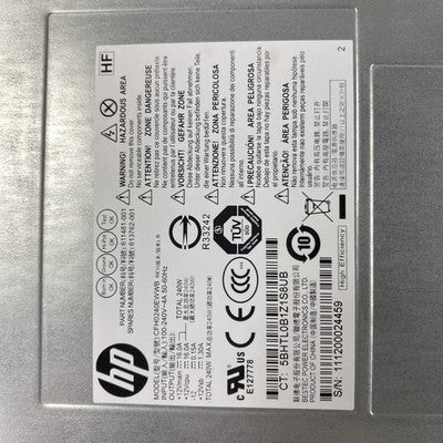 HP Compaq 8200 Elite SFF Intel Core i5-2400 3.1GHz 1x4GB RAM No HDD No OS READ