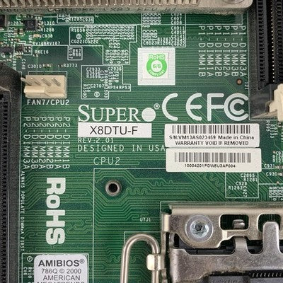SuperMicro CSE-815 Server X8DTU-F 1x Xeon E5504 2.0 GHz 12 GB Ram No OS No HDD