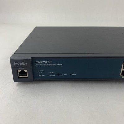 EnGenius EWS7928P 24-Port Gigabit Managed Switch Tested Reset