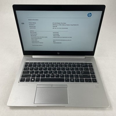 HP mt45 14" AMD Ryzen 3 Pro 3300U 2.10 GHz 4 GB RAM No SSD/OS/AC