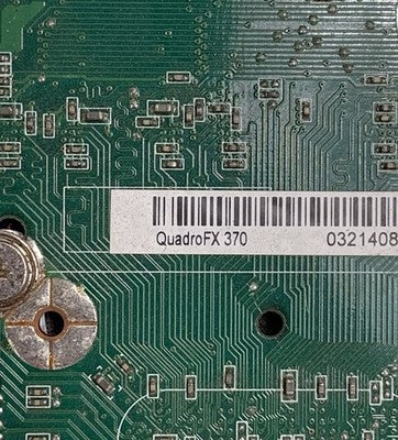 Nvidia Quadro FX 370 256MB Video Graphics Card