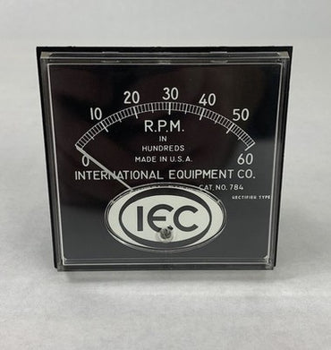 International Equipment Company 784 0-60 R.P.M. Rectifier Type