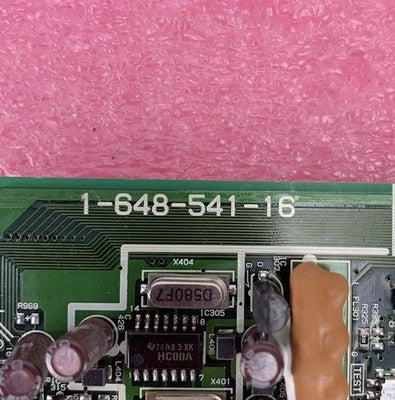 Sony 1-648-541-16 DM-89 Player Board for Betacam SX DNW-A30 Cassette Player
