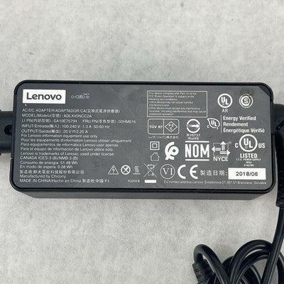 Lenovo 45W 20V 2.25A AC Adapter ADLX45NCC2A Square Tip Lot of 10