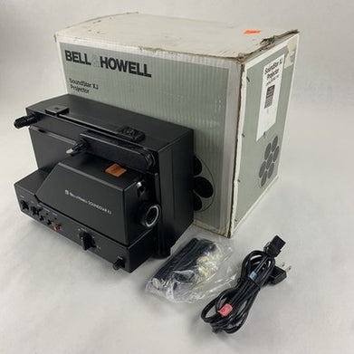 Bell & Howell Soundstar 11 XJ Projector Lamp and Mic Tested Reel Untested