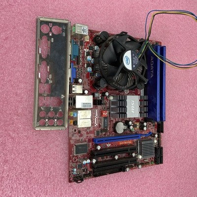 MicroStar MS-7529 Motherboard Intel Celeron E3400 2.6GHz 4GB RAM w/IO Shield