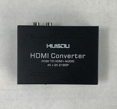 Musou HDMI To HDMI + Audio 4K x 2K 2160P Converter