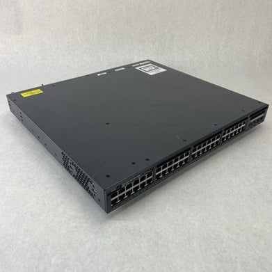 Cisco WS-C3650-48PS-S V04 Tested & Reset 1X PSU No Rack Ears