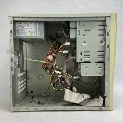 Vintage Unbranded Beige Mid Tower Computer Case PowerMan FSP300-60BTV 300W PSU