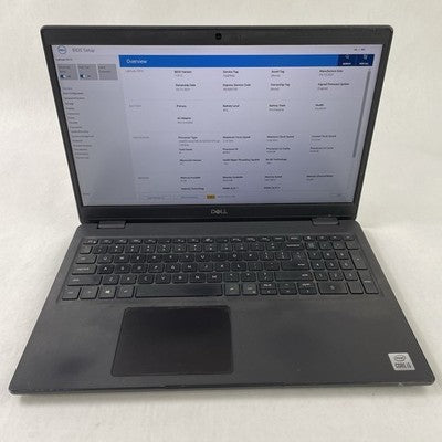 Dell Latitude 3510 15.6" i5-10210U 1.60GHz 8GB RAM No SSD No OS - Bad Top/Corner