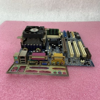BioStar U8668 Motherboard Intel Pentium 4 2GHz 1GB RAM w/IO