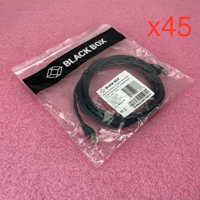 Black Box EVNSL647-0010 GigaTrue Cat6 550MHz 10ft 24AWG Stranded UTP (Lot of 15)