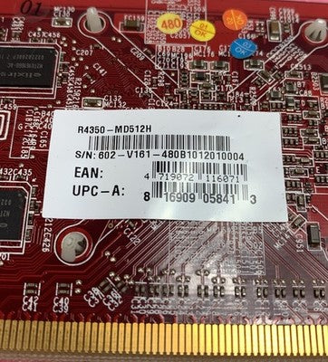 MSI Radeon V161 R4350-MD512H Video Graphics Card