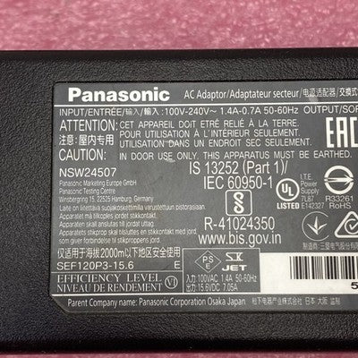 Panasonic CF-AA5713A M2 15.6V 7.05A 110W AC Adapter