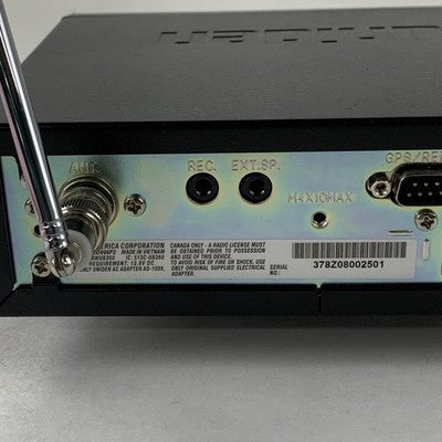 Uniden BCD996P2 Digital Mobile Desktop Truck Tracker V Scanner Tested No AC
