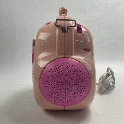 Sanrio Hello Kitty Pocketbook AM/FM Radio CD Player Boombox 2003 For Parts