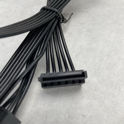 Unbranded 6 Pin to 3 x SATA Driver Power Supply Modular Cable Lot of 2