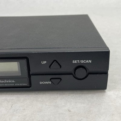 Audio-Technica ATW-R2100aD UHF Receiver No Power Cord Freq 655-680MHz