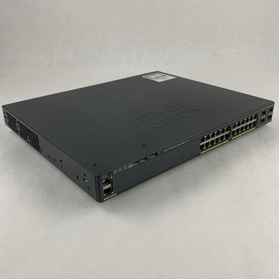 Cisco Catalyst 2960 WS-C2960X-24PS-L V03 24 Port Tested Reset No Stack