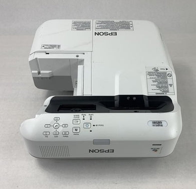 Epson H741A BrightLink 685Wi LCD Projector 2428 Lamp Hours - Missing Port Cover