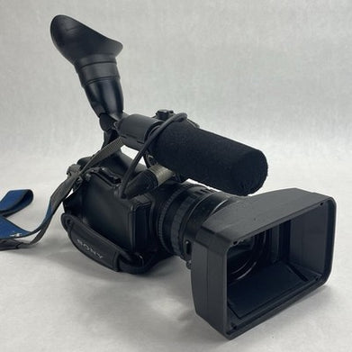 Sony HVR-V1U 3-CMOS 1080i MiniDV HDV Camcorder Tested No Battery No Power Cord
