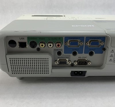 Epson PowerLite 83+ EMP-83H LCD Lamp Projector - No Remote 1361 Lamp Hours