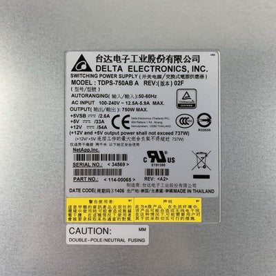 Delta TDPS-750AB A 750W 240V Switching Power Supply