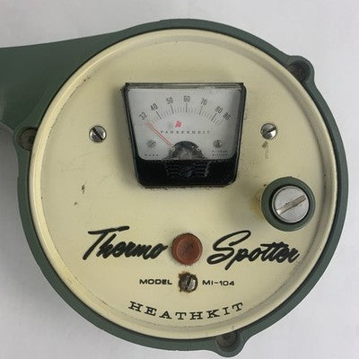 Heathkit Fishing Thermo Spotter Model MI-104 Vintage Fishing Equipment Untested