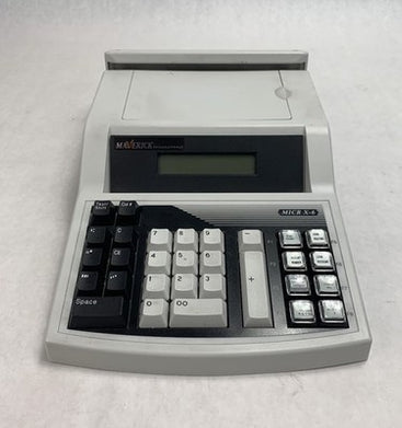 Maverick International MX-600 MICR X-6 Check Encoder - Tested No Ribbon