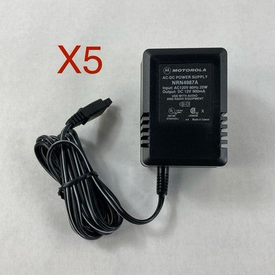 Motorola AC-DC Power supply NRN4987A 12V - Open Box - Lot 5