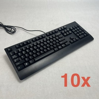Lenovo Traditional USB Wired Keyboard (FRU:00XH688) Model SK-8827 Lot of 10
