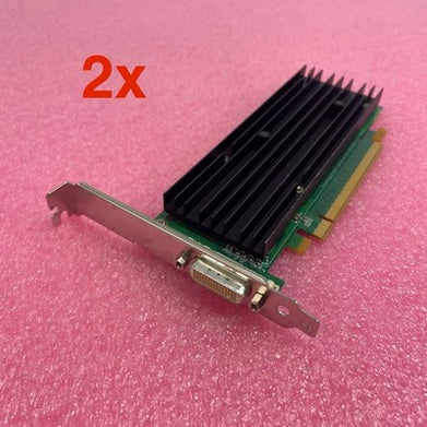 Nvidia P538 0TW212 Quadro NVS 290 Graphics Card 256MB PCIe DMS59 Lot of 2