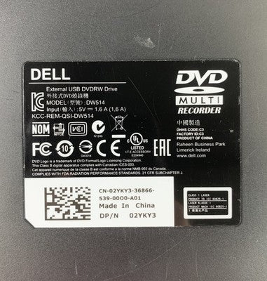 Dell DW514 External USB DVDRW Drive (Lot of 2)
