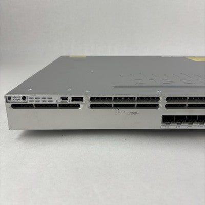 Cisco WS-C3850-12S-E 12 Ports Managed Network Switch Tested Reset No Power Sup