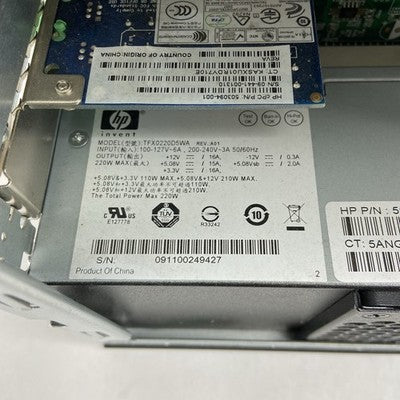 HP Pavilion Slimline S5212y SFF Intel Pentium E5200 2.5GHz 3GB RAM No HDD/OS