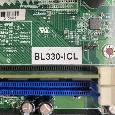 DFI BL330-ICL Industrial Motherboard Pentium E5300 2.6 GHz 2 GB Ram No OS No HDD